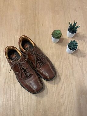 Rockport XCS Atmore Brown Leather Casual Oxford Shoes in size 12 men’s